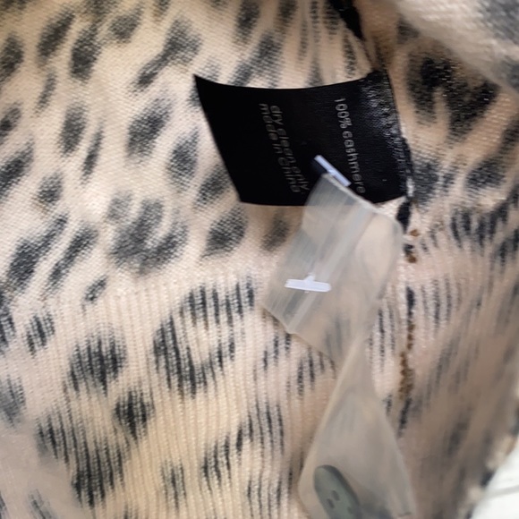 🌟new Le superbe cardigan sweater leopard kiss XS - Picture 4 of 5